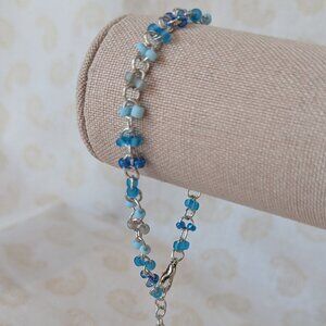 Tidal Mist Blue Gradient Bracelet